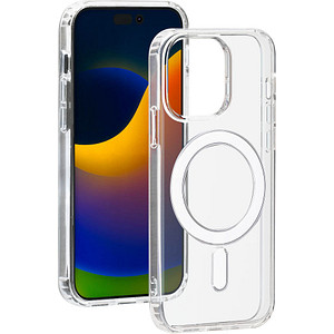 bigben Hybrid Case mit MagSafe Handy-Cover für Apple iPhone 15 Pro Max transparent bigben Hybrid Case mit MagSafe Handy-Cover für Apple iPhone 15 Pro Max transparent von Bigben