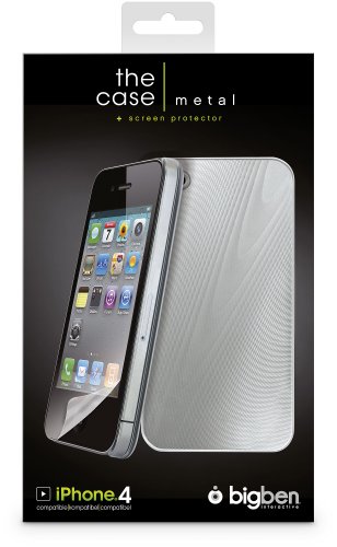 the case metal, für iPhone 4, white von Bigben