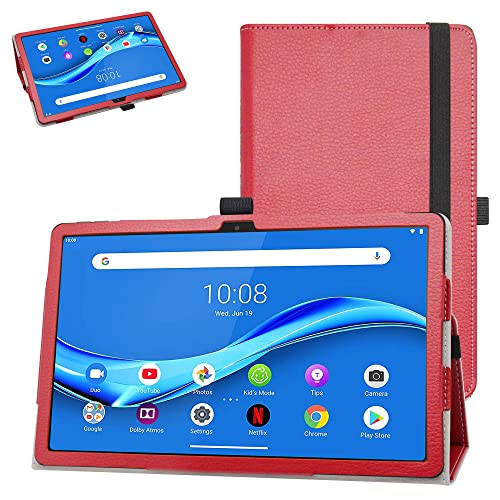 Schutzhülle für Galaxy Tab A 10.1 2019, großes PU-Leder, 2-fach klappbarer Ständer, Schutzhülle für Samsung Galaxy Tab A 10.1 SM-T510/SM-T515 2019 Tablet, Schwarz von Bige