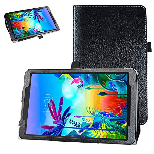 Schutzhülle für LG G Pad 5 10.1 T600 Tablet (2019) 25,7 cm (10,1 Zoll) (PU-Leder, Standfunktion) Schwarz schwarz von Bige