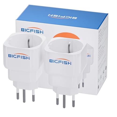 Bigfish Adapter Schweiz Deutschland 2 Pack, Adapter Steckdose Schweiz Deutschland, Adapter Deutschland Schweiz, Typ J Schweizer Reisestecker für Malediven, Ruanda, Liechtenstein, Weiß Bigfish Adapter Schweiz Deutschland 2 Pack, Adapter Steckdose Schweiz Deutschland, Adapter Deutschland Schweiz, Typ J Schweizer Reisestecker für Malediven, Ruanda, Liechtenstein, Weiß von BigFish