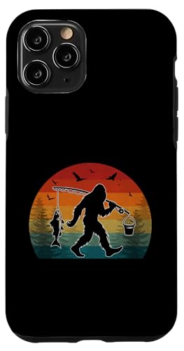 Bigfoot Angelabenteuer Retro Sasquatch Fisherman Vintage Hülle für iPhone 11 Pro Bigfoot Angelabenteuer Retro Sasquatch Fisherman Vintage Hülle für iPhone 11 Pro von Bigfoot Fishing Adventure Retro Fishing Vibes tees