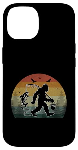 Bigfoot Angelabenteuer Retro Sasquatch Fisherman Vintage Hülle für iPhone 14 Bigfoot Angelabenteuer Retro Sasquatch Fisherman Vintage Hülle für iPhone 14 von Bigfoot Fishing Adventure Retro Fishing Vibes tees