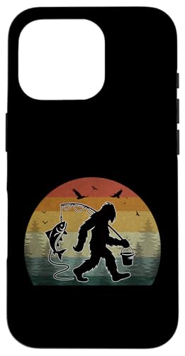Bigfoot Angelabenteuer Retro Sasquatch Fisherman Vintage Hülle für iPhone 16 Pro Bigfoot Angelabenteuer Retro Sasquatch Fisherman Vintage Hülle für iPhone 16 Pro von Bigfoot Fishing Adventure Retro Fishing Vibes tees