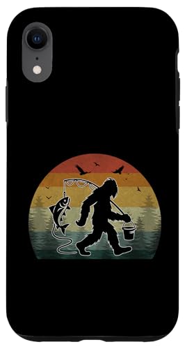 Bigfoot Angelabenteuer Retro Sasquatch Fisherman Vintage Hülle für iPhone XR Bigfoot Angelabenteuer Retro Sasquatch Fisherman Vintage Hülle für iPhone XR von Bigfoot Fishing Adventure Retro Fishing Vibes tees