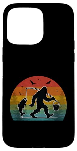 Bigfoot Fishing Adventure Retro Sunset Sasquatch Fang Bass Hülle für iPhone 15 Pro Max Bigfoot Fishing Adventure Retro Sunset Sasquatch Fang Bass Hülle für iPhone 15 Pro Max von Bigfoot Fishing Adventure Retro Fishing Vibes tees