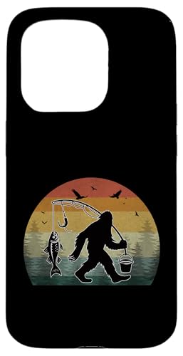 Bigfoot Fishing Adventure Retro Sunset Sasquatch Fang Bass Hülle für iPhone 15 Pro Bigfoot Fishing Adventure Retro Sunset Sasquatch Fang Bass Hülle für iPhone 15 Pro von Bigfoot Fishing Adventure Retro Fishing Vibes tees