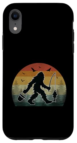 Bigfoot Fishing Adventure Retro Sunset Sasquatch Fang Bass Hülle für iPhone XR Bigfoot Fishing Adventure Retro Sunset Sasquatch Fang Bass Hülle für iPhone XR von Bigfoot Fishing Adventure Retro Fishing Vibes tees