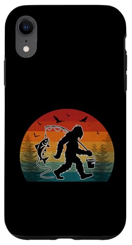 Bigfoot Fishing Adventure Retro Sunset Sasquatch Fang Bass Hülle für iPhone XR Bigfoot Fishing Adventure Retro Sunset Sasquatch Fang Bass Hülle für iPhone XR von Bigfoot Fishing Adventure Retro Fishing Vibes tees