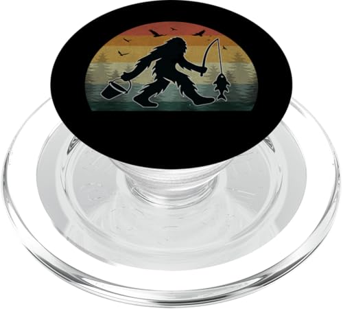 Bigfoot Fishing Adventure Retro Sunset Sasquatch Fang Bass PopSockets PopGrip für MagSafe Bigfoot Fishing Adventure Retro Sunset Sasquatch Fang Bass PopSockets PopGrip für MagSafe von Bigfoot Fishing Adventure Retro Fishing Vibes tees