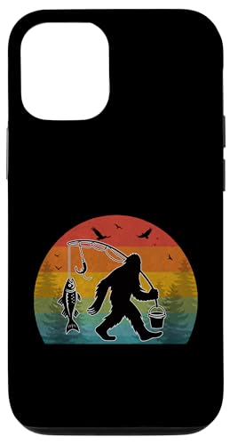 Bigfoot Wildnis Angeln Abenteuer Retro Sasquatch Angeln Hülle für iPhone 12/12 Pro Bigfoot Wildnis Angeln Abenteuer Retro Sasquatch Angeln Hülle für iPhone 12/12 Pro von Bigfoot Fishing Adventure Retro Fishing Vibes tees