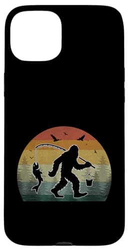 Bigfoot Wildnis Angeln Abenteuer Retro Sasquatch Angeln Hülle für iPhone 15 Plus Bigfoot Wildnis Angeln Abenteuer Retro Sasquatch Angeln Hülle für iPhone 15 Plus von Bigfoot Fishing Adventure Retro Fishing Vibes tees
