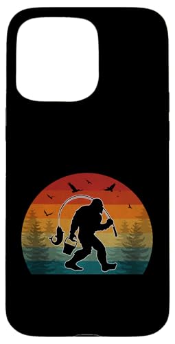 Bigfoot Wildnis Angeln Abenteuer Retro Sasquatch Angeln Hülle für iPhone 15 Pro Max Bigfoot Wildnis Angeln Abenteuer Retro Sasquatch Angeln Hülle für iPhone 15 Pro Max von Bigfoot Fishing Adventure Retro Fishing Vibes tees
