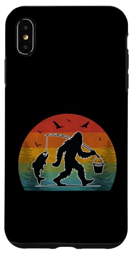 Bigfoot Wildnis Angeln Abenteuer Retro Sasquatch Angeln Hülle für iPhone XS Max Bigfoot Wildnis Angeln Abenteuer Retro Sasquatch Angeln Hülle für iPhone XS Max von Bigfoot Fishing Adventure Retro Fishing Vibes tees