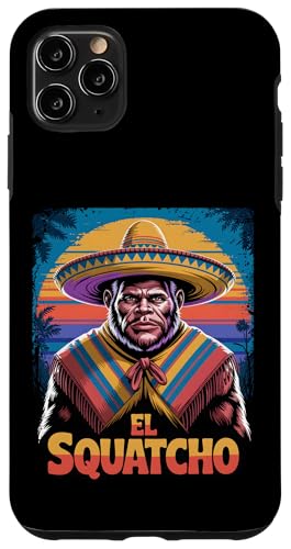 Lustiges Bigfoot Outfit Sasquatch Design mit El Squatcho Hülle für iPhone 11 Pro Max Lustiges Bigfoot Outfit Sasquatch Design mit El Squatcho Hülle für iPhone 11 Pro Max von Bigfoot Kostüm Mexico Cinco de Mayo Burrito Taco