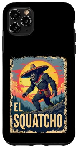 Lustiges Bigfoot Outfit Sasquatch Design mit El Squatcho Hülle für iPhone 11 Pro Max Lustiges Bigfoot Outfit Sasquatch Design mit El Squatcho Hülle für iPhone 11 Pro Max von Bigfoot Kostüm Mexico Cinco de Mayo Burrito Taco