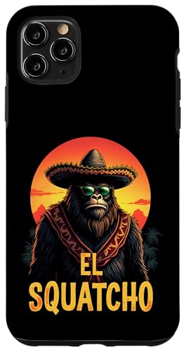 Lustiges Bigfoot Outfit Sasquatch Design mit El Squatcho Hülle für iPhone 11 Pro Max Lustiges Bigfoot Outfit Sasquatch Design mit El Squatcho Hülle für iPhone 11 Pro Max von Bigfoot Kostüm Mexico Cinco de Mayo Burrito Taco