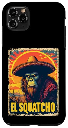 Lustiges Bigfoot Outfit Sasquatch Design mit El Squatcho Hülle für iPhone 11 Pro Max Lustiges Bigfoot Outfit Sasquatch Design mit El Squatcho Hülle für iPhone 11 Pro Max von Bigfoot Kostüm Mexico Cinco de Mayo Burrito Taco
