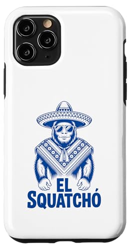 Lustiges Bigfoot Outfit Sasquatch Design mit El Squatcho Hülle für iPhone 11 Pro Lustiges Bigfoot Outfit Sasquatch Design mit El Squatcho Hülle für iPhone 11 Pro von Bigfoot Kostüm Mexico Cinco de Mayo Burrito Taco