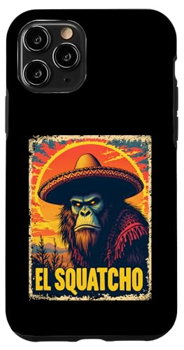 Lustiges Bigfoot Outfit Sasquatch Design mit El Squatcho Hülle für iPhone 11 Pro Lustiges Bigfoot Outfit Sasquatch Design mit El Squatcho Hülle für iPhone 11 Pro von Bigfoot Kostüm Mexico Cinco de Mayo Burrito Taco