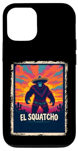 Lustiges Bigfoot Outfit Sasquatch Design mit El Squatcho Hülle für iPhone 12/12 Pro Lustiges Bigfoot Outfit Sasquatch Design mit El Squatcho Hülle für iPhone 12/12 Pro von Bigfoot Kostüm Mexico Cinco de Mayo Burrito Taco