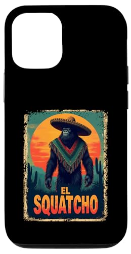 Lustiges Bigfoot Outfit Sasquatch Design mit El Squatcho Hülle für iPhone 12/12 Pro Lustiges Bigfoot Outfit Sasquatch Design mit El Squatcho Hülle für iPhone 12/12 Pro von Bigfoot Kostüm Mexico Cinco de Mayo Burrito Taco
