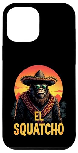 Lustiges Bigfoot Outfit Sasquatch Design mit El Squatcho Hülle für iPhone 12 Pro Max Lustiges Bigfoot Outfit Sasquatch Design mit El Squatcho Hülle für iPhone 12 Pro Max von Bigfoot Kostüm Mexico Cinco de Mayo Burrito Taco