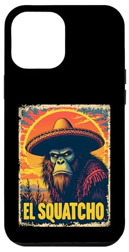 Lustiges Bigfoot Outfit Sasquatch Design mit El Squatcho Hülle für iPhone 12 Pro Max Lustiges Bigfoot Outfit Sasquatch Design mit El Squatcho Hülle für iPhone 12 Pro Max von Bigfoot Kostüm Mexico Cinco de Mayo Burrito Taco