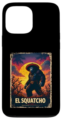 Lustiges Bigfoot Outfit Sasquatch Design mit El Squatcho Hülle für iPhone 13 Pro Max von Bigfoot Kostüm Mexico Cinco de Mayo Burrito Taco