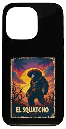 Lustiges Bigfoot Outfit Sasquatch Design mit El Squatcho Hülle für iPhone 13 Pro Lustiges Bigfoot Outfit Sasquatch Design mit El Squatcho Hülle für iPhone 13 Pro von Bigfoot Kostüm Mexico Cinco de Mayo Burrito Taco