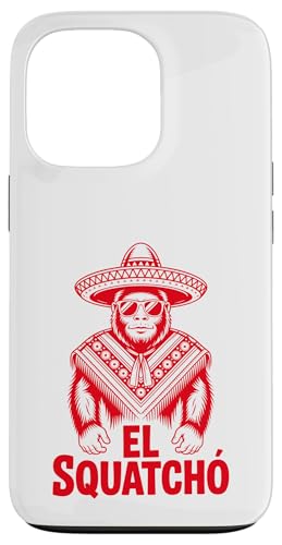 Lustiges Bigfoot Outfit Sasquatch Design mit El Squatcho Hülle für iPhone 13 Pro Lustiges Bigfoot Outfit Sasquatch Design mit El Squatcho Hülle für iPhone 13 Pro von Bigfoot Kostüm Mexico Cinco de Mayo Burrito Taco