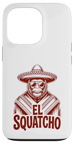 Lustiges Bigfoot Outfit Sasquatch Design mit El Squatcho Hülle für iPhone 13 Pro Lustiges Bigfoot Outfit Sasquatch Design mit El Squatcho Hülle für iPhone 13 Pro von Bigfoot Kostüm Mexico Cinco de Mayo Burrito Taco