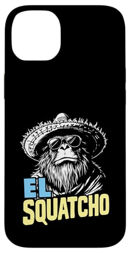 Lustiges Bigfoot Outfit Sasquatch Design mit El Squatcho Hülle für iPhone 14 Plus Lustiges Bigfoot Outfit Sasquatch Design mit El Squatcho Hülle für iPhone 14 Plus von Bigfoot Kostüm Mexico Cinco de Mayo Burrito Taco