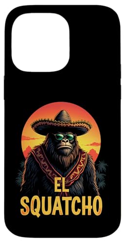 Lustiges Bigfoot Outfit Sasquatch Design mit El Squatcho Hülle für iPhone 14 Pro Max Lustiges Bigfoot Outfit Sasquatch Design mit El Squatcho Hülle für iPhone 14 Pro Max von Bigfoot Kostüm Mexico Cinco de Mayo Burrito Taco