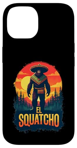 Lustiges Bigfoot Outfit Sasquatch Design mit El Squatcho Hülle für iPhone 14 Lustiges Bigfoot Outfit Sasquatch Design mit El Squatcho Hülle für iPhone 14 von Bigfoot Kostüm Mexico Cinco de Mayo Burrito Taco