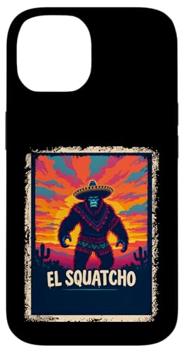 Lustiges Bigfoot Outfit Sasquatch Design mit El Squatcho Hülle für iPhone 14 Lustiges Bigfoot Outfit Sasquatch Design mit El Squatcho Hülle für iPhone 14 von Bigfoot Kostüm Mexico Cinco de Mayo Burrito Taco