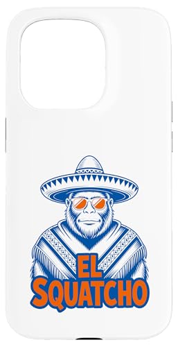 Lustiges Bigfoot Outfit Sasquatch Design mit El Squatcho Hülle für iPhone 15 Pro Lustiges Bigfoot Outfit Sasquatch Design mit El Squatcho Hülle für iPhone 15 Pro von Bigfoot Kostüm Mexico Cinco de Mayo Burrito Taco