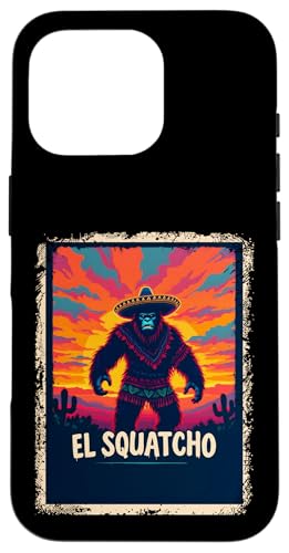 Lustiges Bigfoot Outfit Sasquatch Design mit El Squatcho Hülle für iPhone 16 Pro Lustiges Bigfoot Outfit Sasquatch Design mit El Squatcho Hülle für iPhone 16 Pro von Bigfoot Kostüm Mexico Cinco de Mayo Burrito Taco