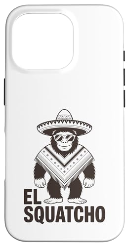 Lustiges Bigfoot Outfit Sasquatch Design mit El Squatcho Hülle für iPhone 16 Pro Lustiges Bigfoot Outfit Sasquatch Design mit El Squatcho Hülle für iPhone 16 Pro von Bigfoot Kostüm Mexico Cinco de Mayo Burrito Taco