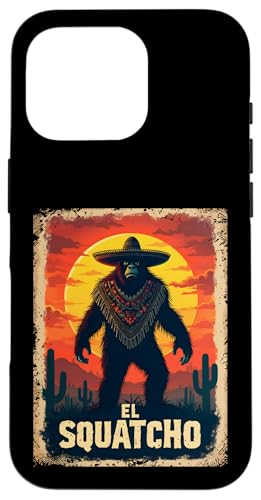 Lustiges Bigfoot Outfit Sasquatch Design mit El Squatcho Hülle für iPhone 16 Pro Lustiges Bigfoot Outfit Sasquatch Design mit El Squatcho Hülle für iPhone 16 Pro von Bigfoot Kostüm Mexico Cinco de Mayo Burrito Taco