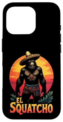 Lustiges Bigfoot Outfit Sasquatch Design mit El Squatcho Hülle für iPhone 16 Pro Lustiges Bigfoot Outfit Sasquatch Design mit El Squatcho Hülle für iPhone 16 Pro von Bigfoot Kostüm Mexico Cinco de Mayo Burrito Taco