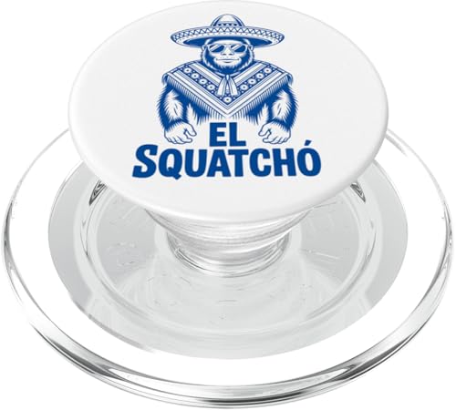 Lustiges Bigfoot Outfit Sasquatch Design mit El Squatcho PopSockets PopGrip für MagSafe Lustiges Bigfoot Outfit Sasquatch Design mit El Squatcho PopSockets PopGrip für MagSafe von Bigfoot Kostüm Mexico Cinco de Mayo Burrito Taco