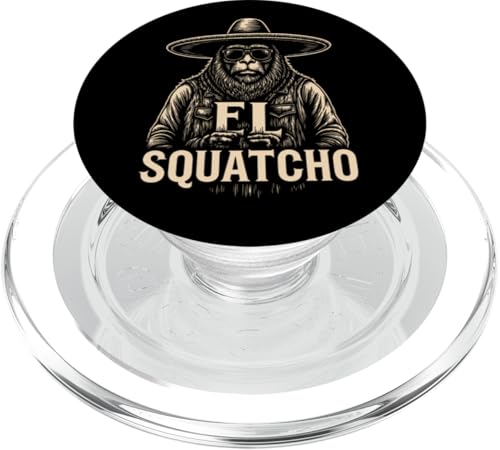 Lustiges Bigfoot Outfit Sasquatch Design mit El Squatcho PopSockets PopGrip für MagSafe Lustiges Bigfoot Outfit Sasquatch Design mit El Squatcho PopSockets PopGrip für MagSafe von Bigfoot Kostüm Mexico Cinco de Mayo Burrito Taco