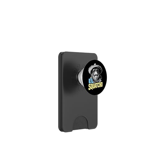 Lustiges Bigfoot Outfit Sasquatch Design mit El Squatcho PopSockets PopWallet für MagSafe Lustiges Bigfoot Outfit Sasquatch Design mit El Squatcho PopSockets PopWallet für MagSafe von Bigfoot Kostüm Mexico Cinco de Mayo Burrito Taco