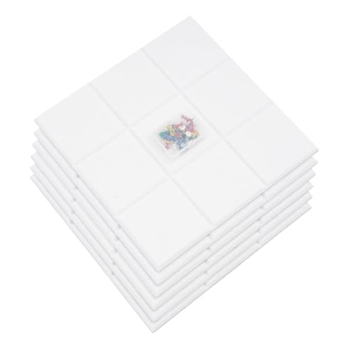 6 Stück Große Pinnwand Filz Selbstklebend Weiß Notiztafel aus Filz Quadrat Memo Boards Bulletin Modern Board Wanddekoration Kann in den Häusern, Schulen und Büros Verwendet Werden 30 * 30cm 6 Stück Große Pinnwand Filz Selbstklebend Weiß Notiztafel aus Filz Quadrat Memo Boards Bulletin Modern Board Wanddekoration Kann in den Häusern, Schulen und Büros Verwendet Werden 30 * 30cm von Biggittig