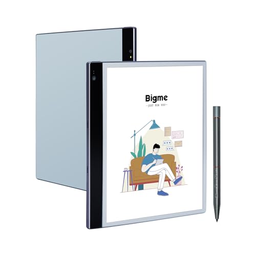 Bigme inkNote Color Lite Eink Tablet 10,3 Zoll 4G + 64G Ebook Ereader zum Lesen und Schreiben digitaler Notizblock mit Stylus Cover, Blau von Bigme