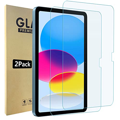 Bigqin 2 Stück Schutzfolie kompatibel mit iPad 11 (A16) 2025 11 Zoll, Displayschutzfolie aus gehärtetem Glas kompatibel mit iPad 10 2022 11 Zoll, Anti-Kratz, 9H Härte von Bigqin