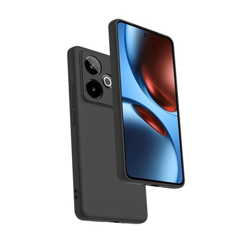 Bihizei Handyhülle für Realme GT 7 Hülle, Antibakteriellem Schutz und Kratzfestes weichem Mikrofaserfutter, Ultradünnes Weiches TPU Silikon Schutzhülle- Schwarz Bihizei Handyhülle für Realme GT 7 Hülle, Antibakteriellem Schutz und Kratzfestes weichem Mikrofaserfutter, Ultradünnes Weiches TPU Silikon Schutzhülle- Schwarz von Bihizei