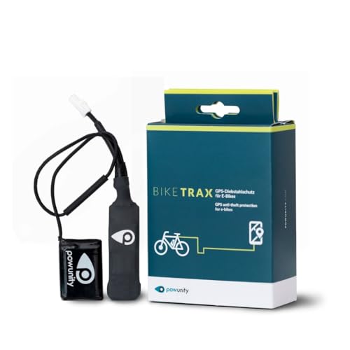 PowUnity BikeTrax GPS-Tracker für E-Bikes | Diebstahlalarm | Live-Tracking | Routentagebuch [Bosch Smart System] von BikeTrax