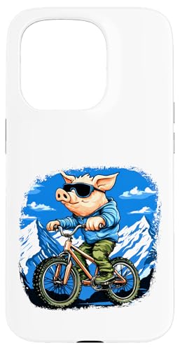 Biker Schwein Hülle für iPhone 15 Pro Biker Schwein Hülle für iPhone 15 Pro von Biking Animals